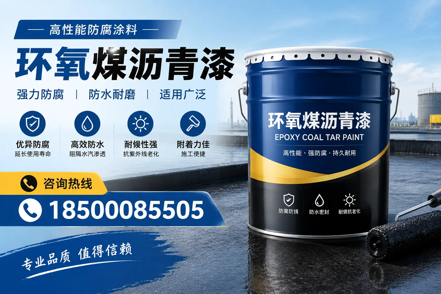 环氧煤沥青漆的主要成分与功能，防城港用户深度了解